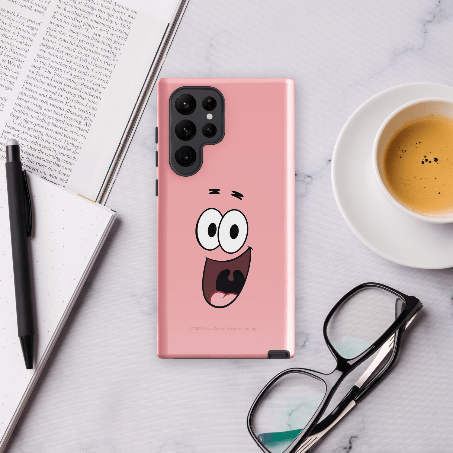 SpongeBob SquarePants Patrick Big Face Tough Phone Case - Samsung - Paramount Shop