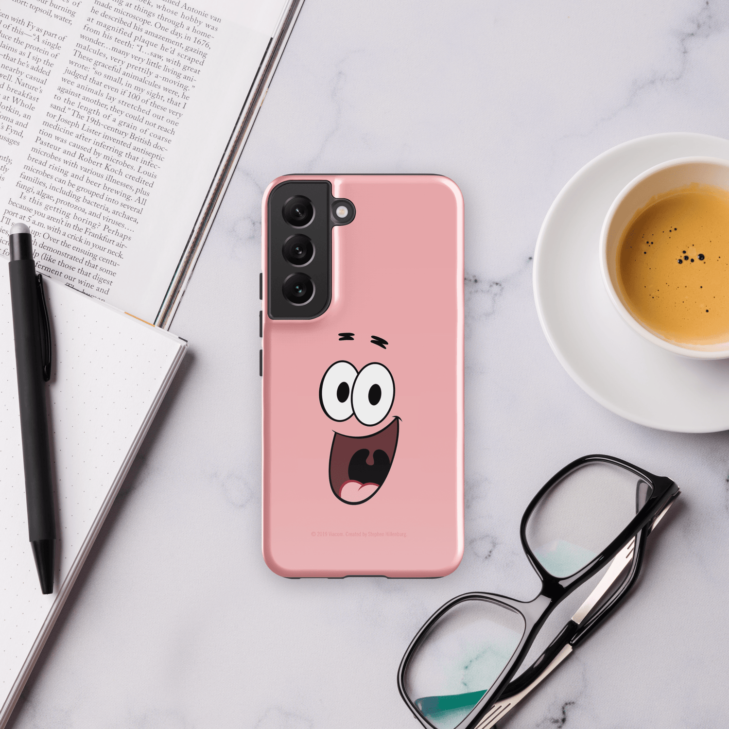 SpongeBob SquarePants Patrick Big Face Tough Phone Case - Samsung - Paramount Shop