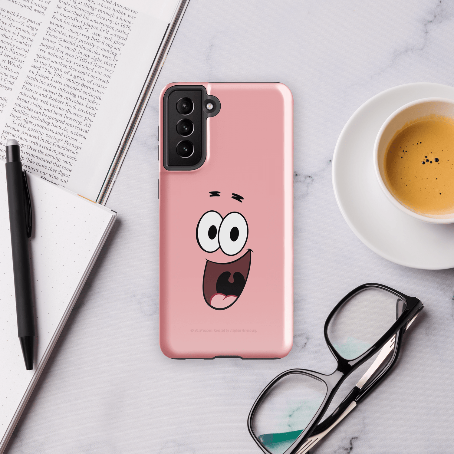 SpongeBob SquarePants Patrick Big Face Tough Phone Case - Samsung - Paramount Shop