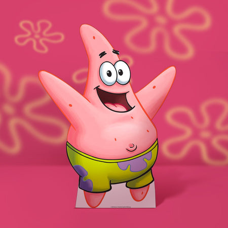 SpongeBob SquarePants Patrick Life - Sized Cardboard Cutout Standee - Paramount Shop