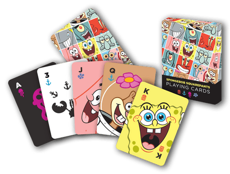 SpongeBob SquarePants SpongeBob SquarePants Playing Card Deck - Paramount Shop