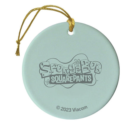 SpongeBob Squidward Round Christmas Ornament - Paramount Shop