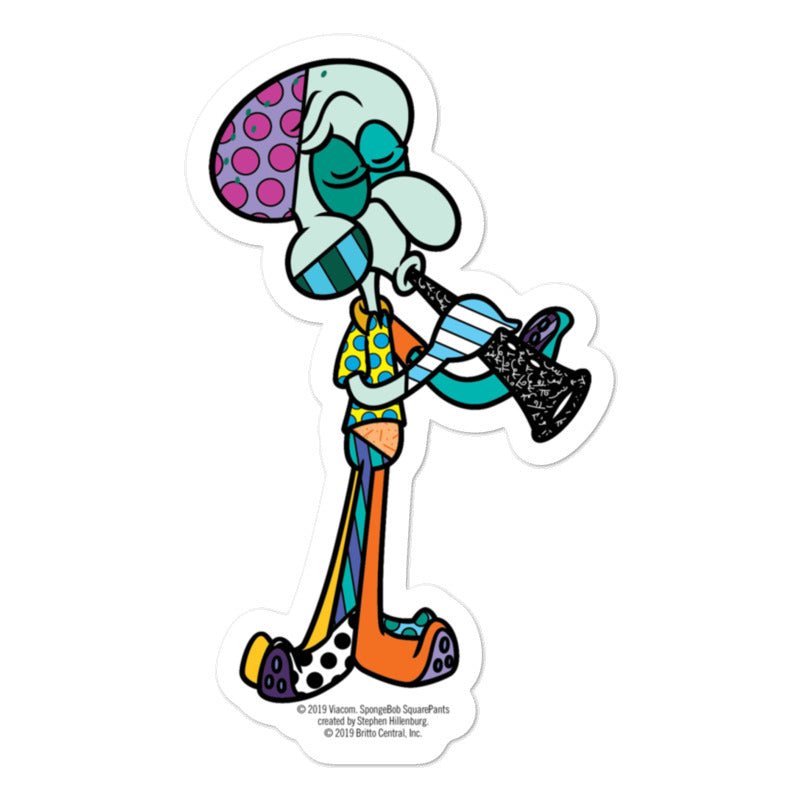 Squidward Britto Sticker - Paramount Shop