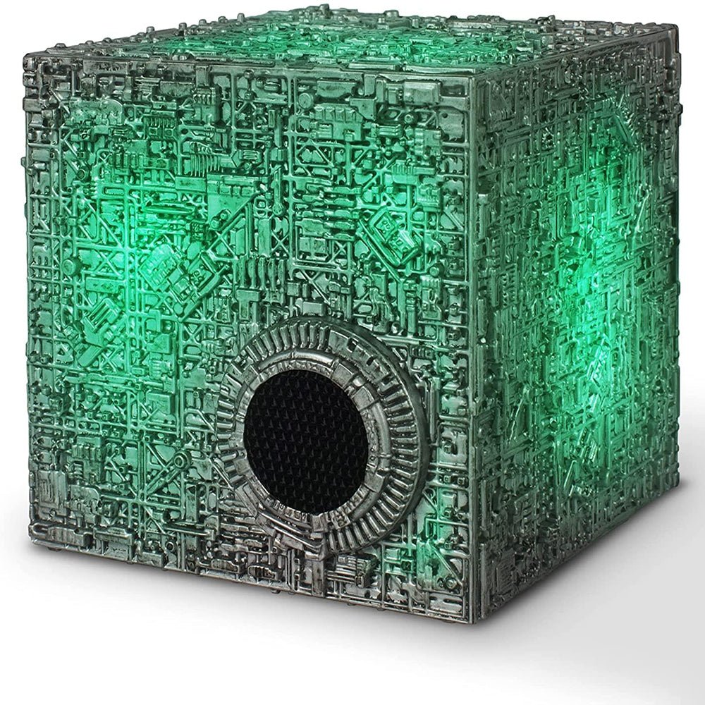 Star Trek BORG CUBE Bluetooth Speaker with Illumination and Sound Effects - Paramount Shop