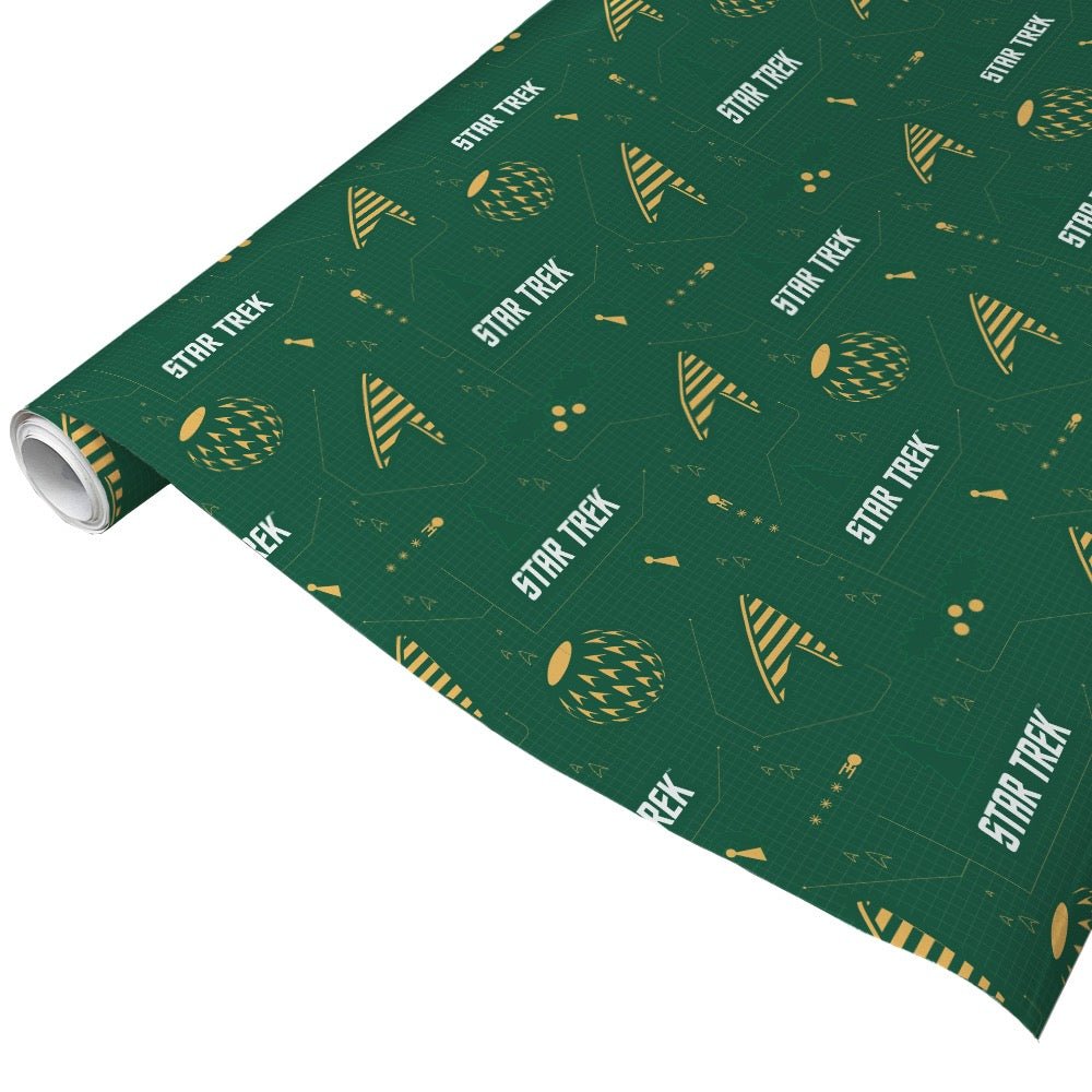 Star Trek Delta Holiday Wrapping Paper - Paramount Shop