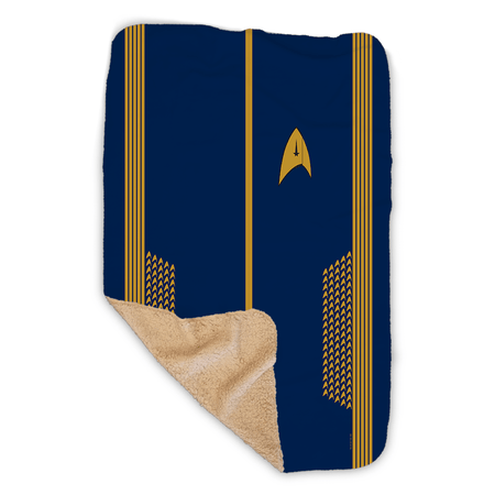 Star Trek: Discovery Command Uniform Sherpa Blanket - Paramount Shop