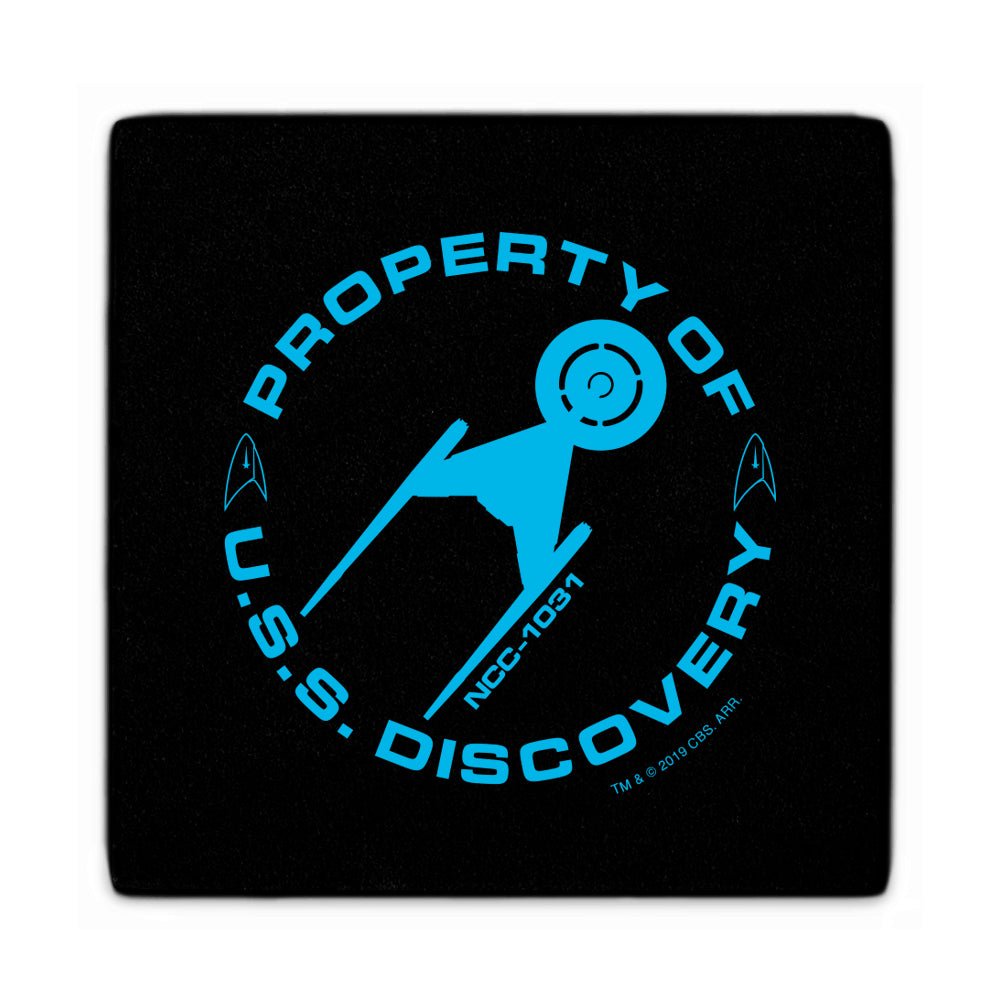 Star Trek: Discovery Property of U.S.S. Discovery Ship Coasters - Paramount Shop