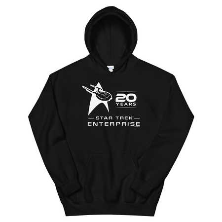 Star Trek: Enterprise 20th Anniversary Fleece Hooded Sweatshirt - Paramount Shop