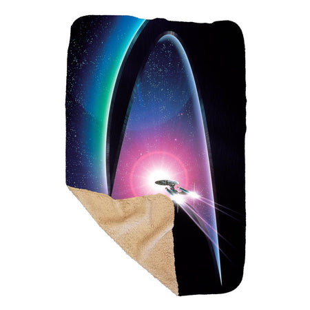 Star Trek: Generations Delta Sherpa Blanket - Paramount Shop