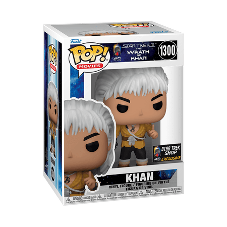 Star Trek II: The Wrath of Khan Funko POP! Exclusive - 40th Anniversary Limited Edition Figure - Paramount Shop