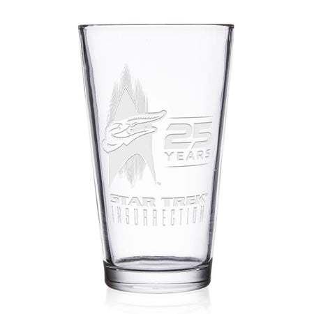 Star Trek IX: Insurrection 25th Anniversary Etched Pint Glass - Paramount Shop