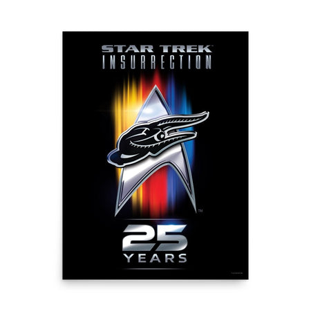 Star Trek IX: Insurrection 25th Anniversary Poster - Paramount Shop