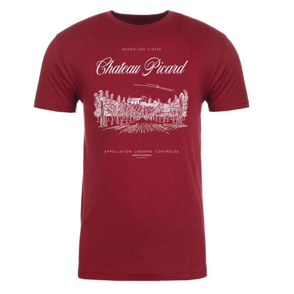 Star Trek: Picard Chateau Picard Vineyard Logo Adult Short Sleeve T - Shirt - Paramount Shop