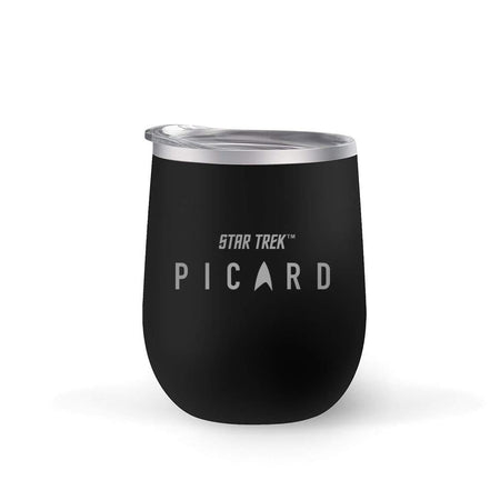 Star Trek: Picard Property of Personalized Double Sided 12 oz Stainless Steel Wine Tumbler - Paramount Shop