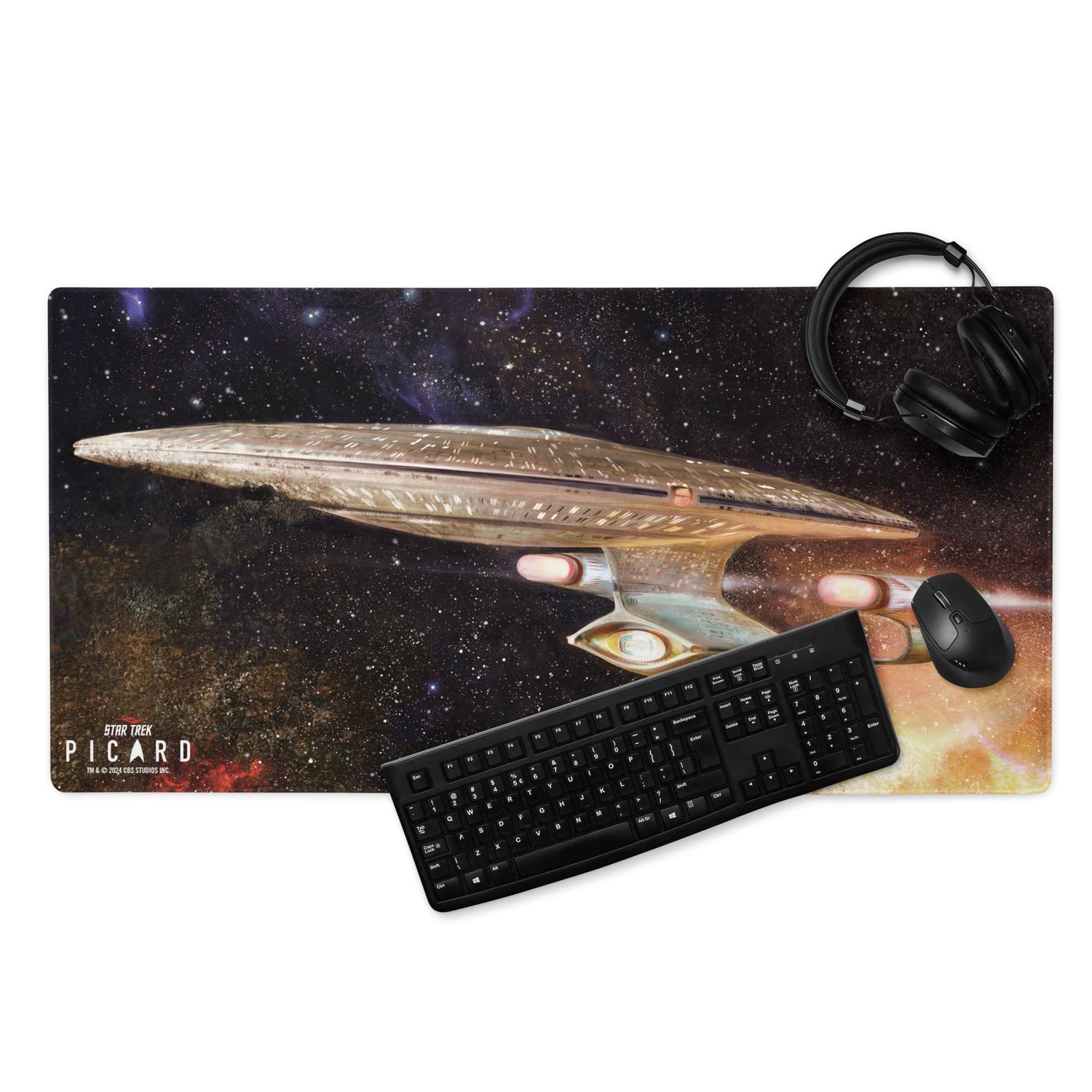 Star Trek: Picard U.S.S. Enterprise 1701 - D Desk Mat - Paramount Shop