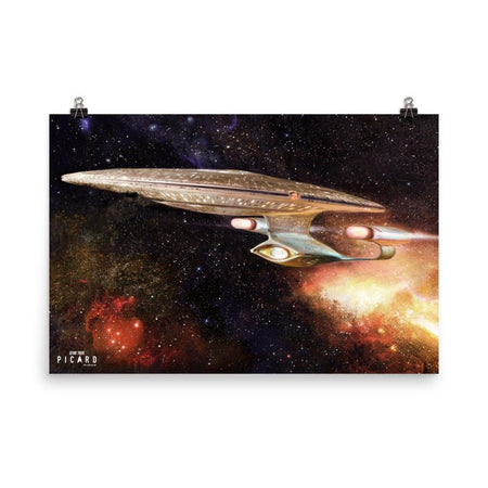 Star Trek: Picard U.S.S. Enterprise 1701 - D Ready Room Painting Premium Matte Paper Poster - Paramount Shop