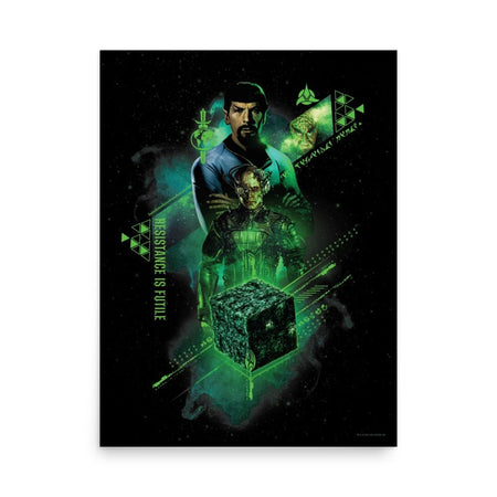 Star Trek Resistance Is Futile Premium Poster - Paramount Shop