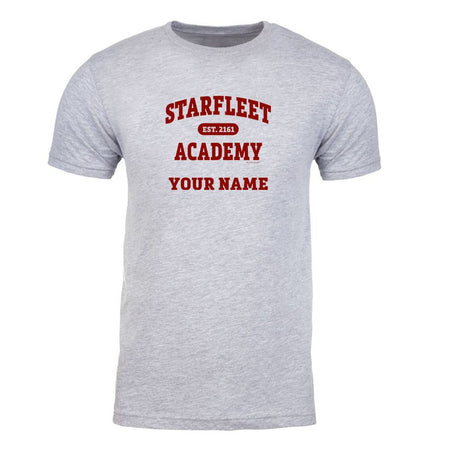 Star Trek Starfleet Academy EST. 2161 Personalized Adult Short Sleeve T - Shirt - Paramount Shop