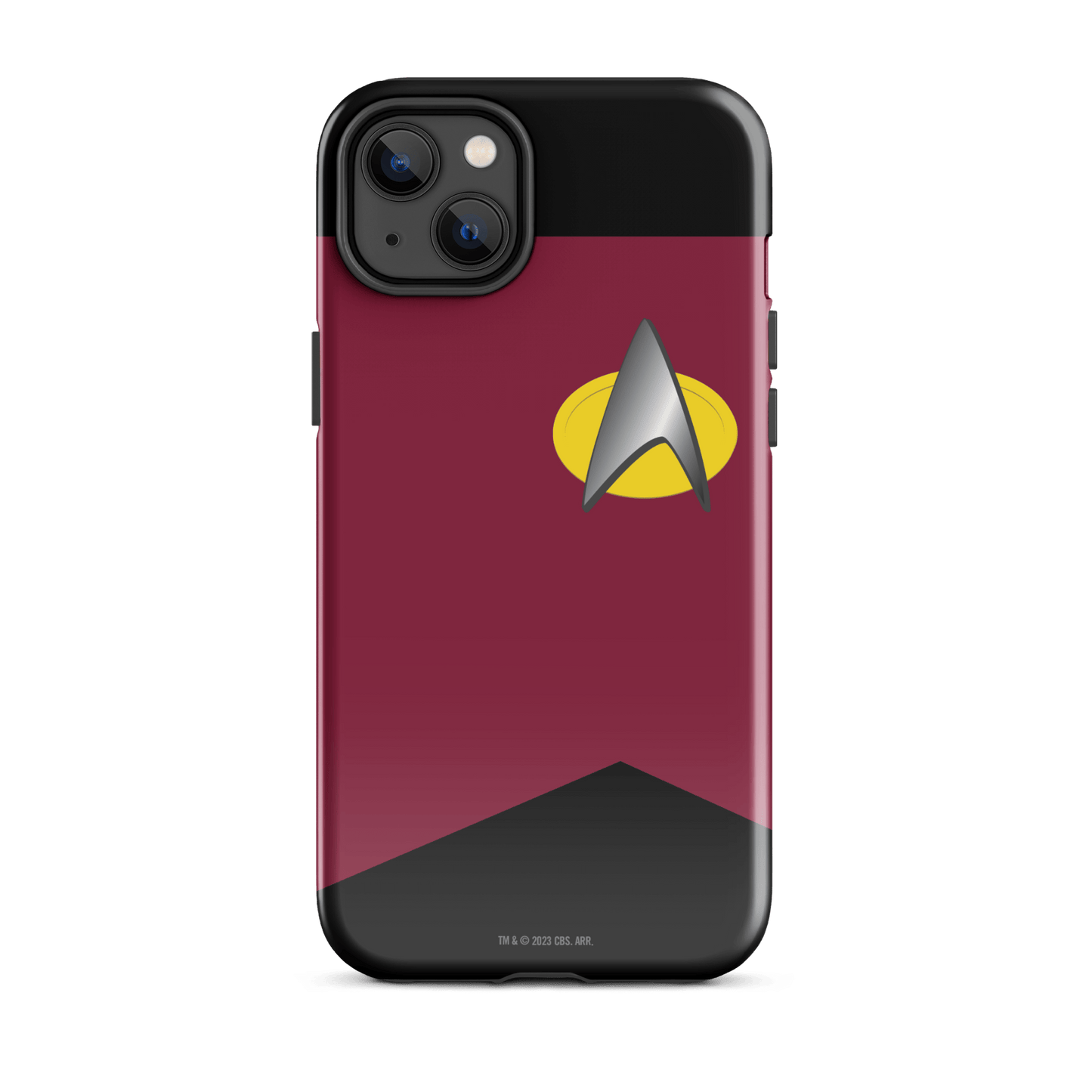 Star Trek: The Next Generation Command Uniform Tough Phone Case - iPhone - Paramount Shop