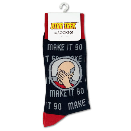 Star Trek: The Next Generation Facepalm Sock - Paramount Shop