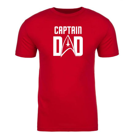 Star Trek: The Original Series Captain Dad Adult Short Sleeve T - Shirt - Paramount Shop