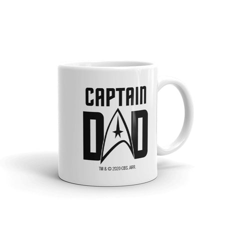 Star Trek: The Original Series Captain Dad White Mug - Paramount Shop