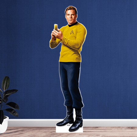 Star Trek: The Original Series Captain Kirk Cardboard Cutout Standee - Paramount Shop