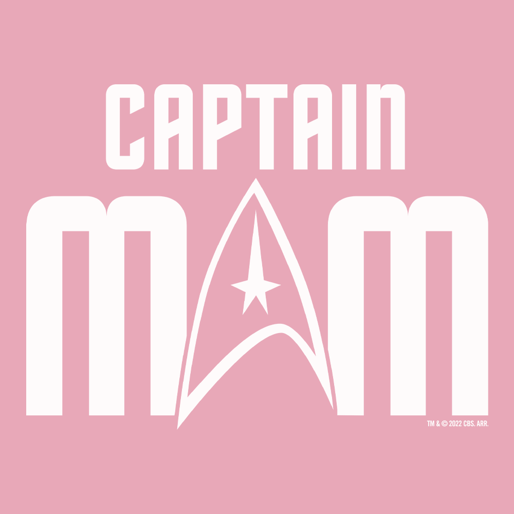 Star Trek: The Original Series Captain Mom Women's Short Sleeve T - Shirt - Paramount Shop