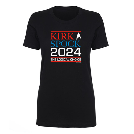 Star Trek: The Original Series Kirk & Spock 2024 Women's Short Sleeve T - Shirt - Paramount Shop