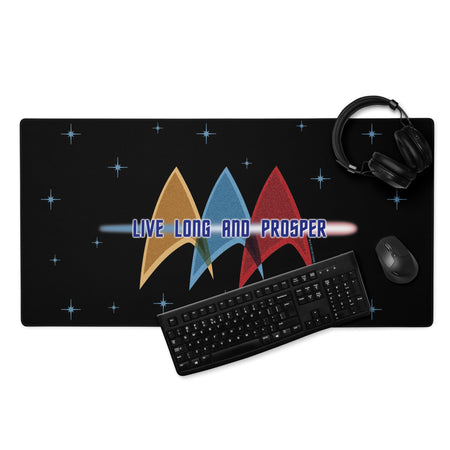 Star Trek The Original Series Live Long and Prosper Desk Mat - Paramount Shop