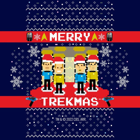 Star Trek: The Original Series Merry Trekmas Personalized Double - Sided Ornament - Paramount Shop