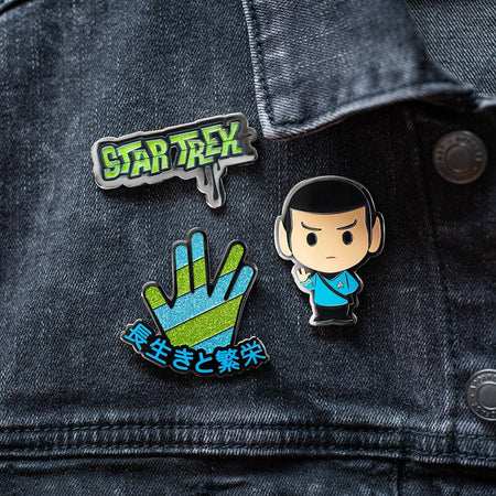 Star Trek: The Original Series Spock Pin Set - Paramount Shop