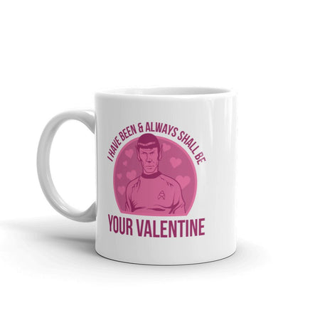 Star Trek: The Original Series Spock Valentine White Mug - Paramount Shop