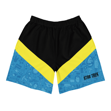 Star Trek: The Original Series TOS Pattern Athletic Shorts - Paramount Shop