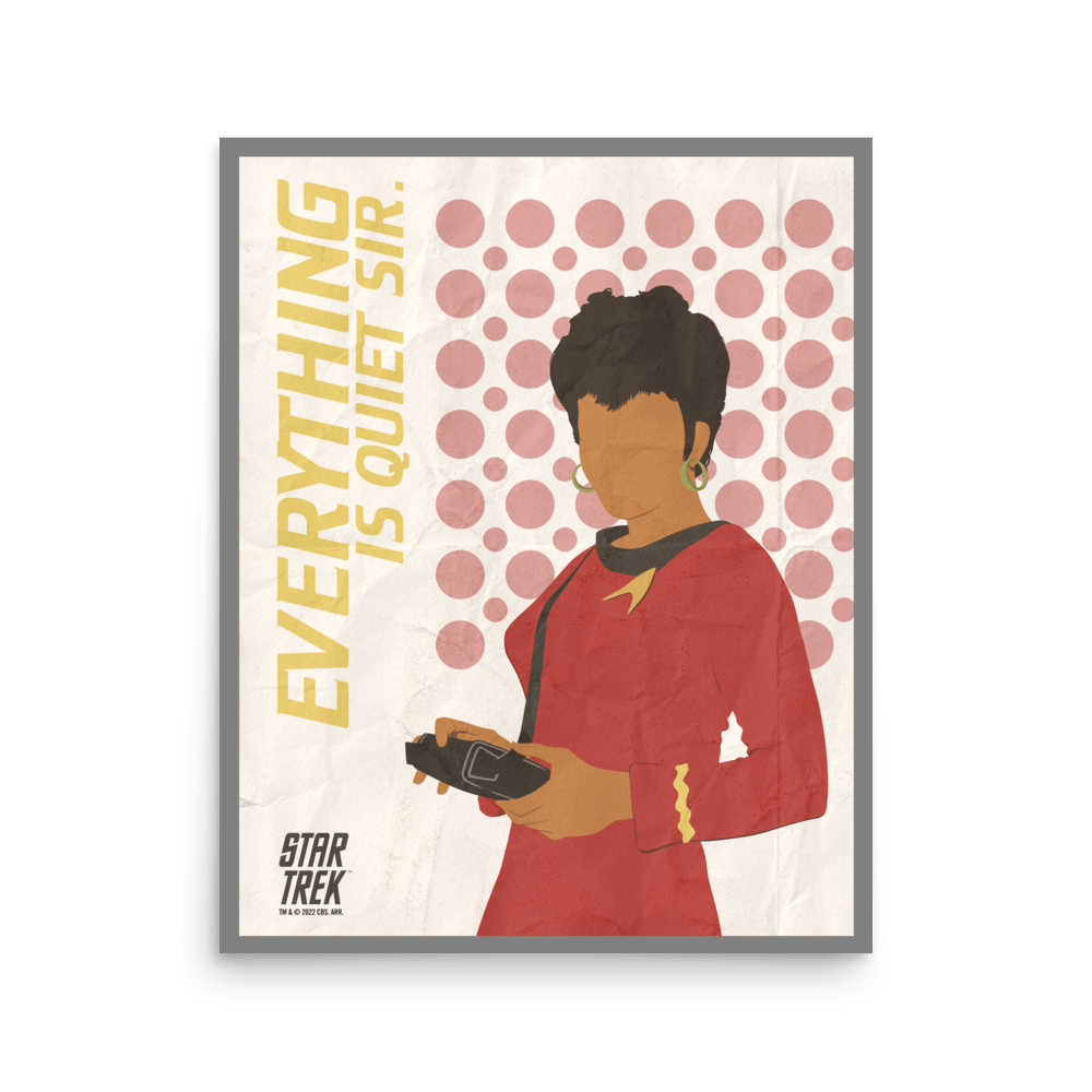 Star Trek: The Original Series Uhura Premium Matte Paper Poster - Paramount Shop