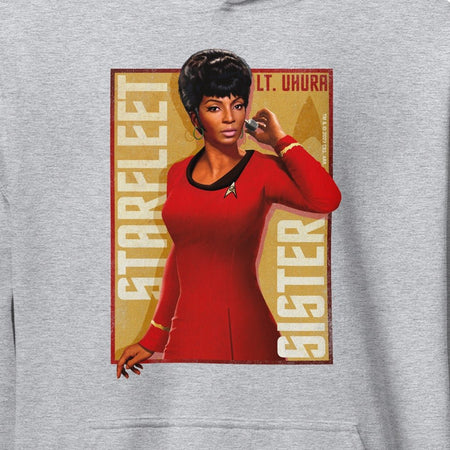 Star Trek: The Original Series Uhura Starfleet Sister Hooded Sweatshirt - Paramount Shop