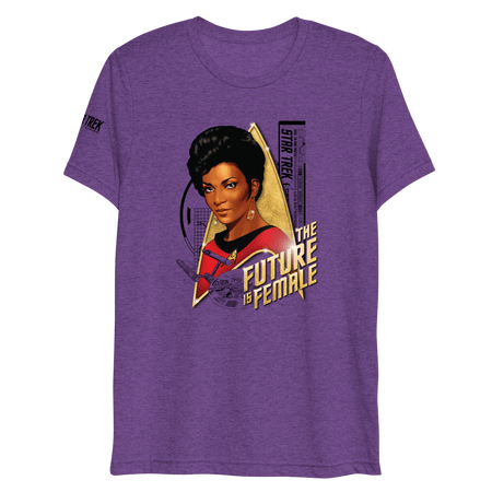 Star Trek: The Original Series Uhura The Future Is Female Unisex Tri - Blend T - Shirt - Paramount Shop