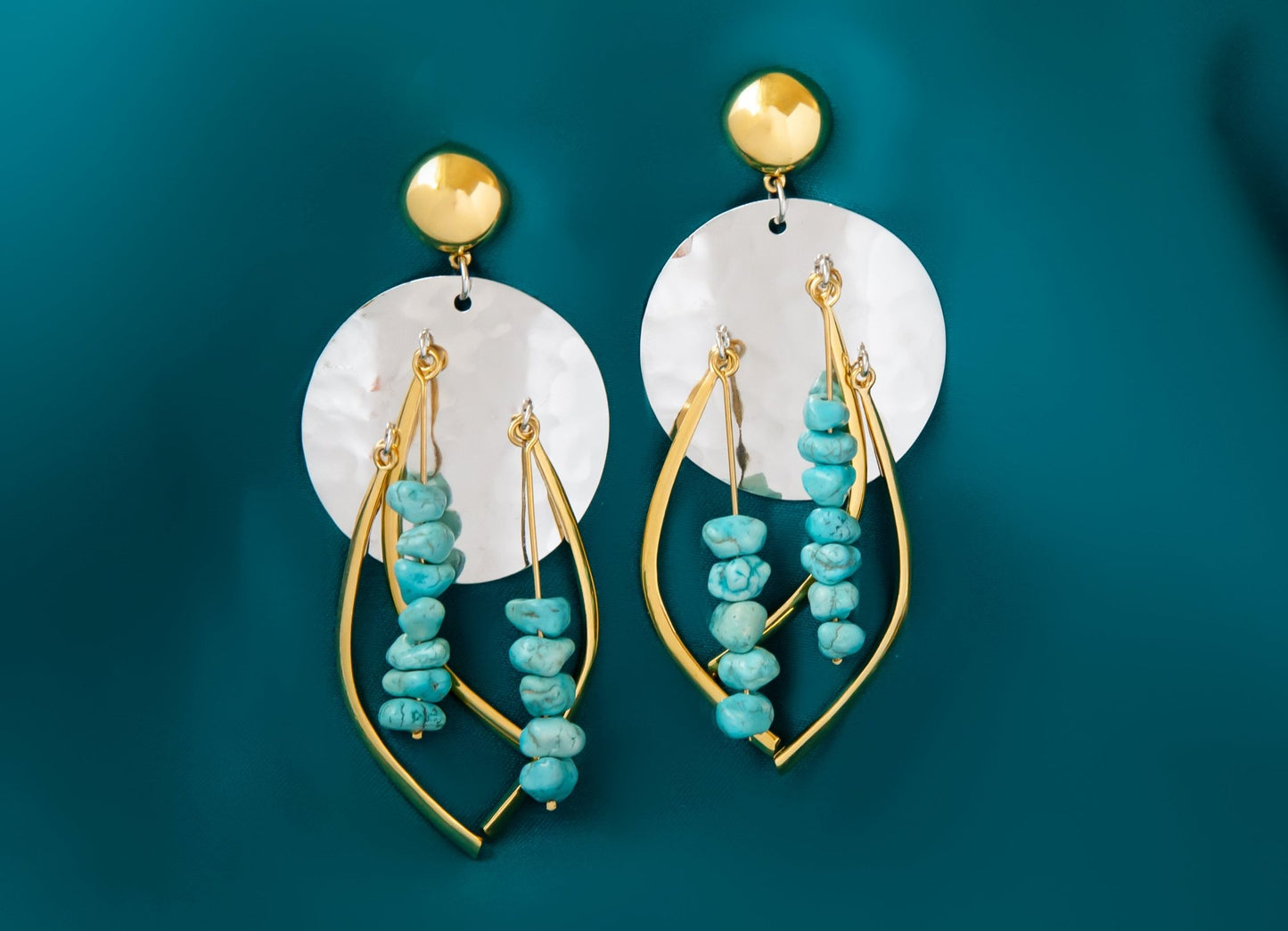 Star Trek X RockLove Guinan Turquoise Earrings - Paramount Shop