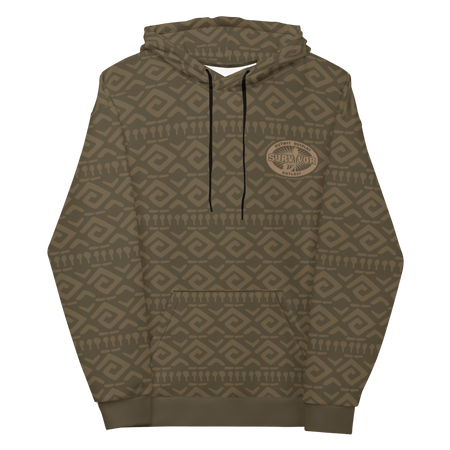 Survivor Brown Tribal Hoodie - Paramount Shop