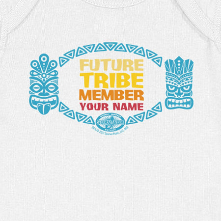 Survivor Future Tribe Member Personalized Baby Bodysuit - Paramount Shop