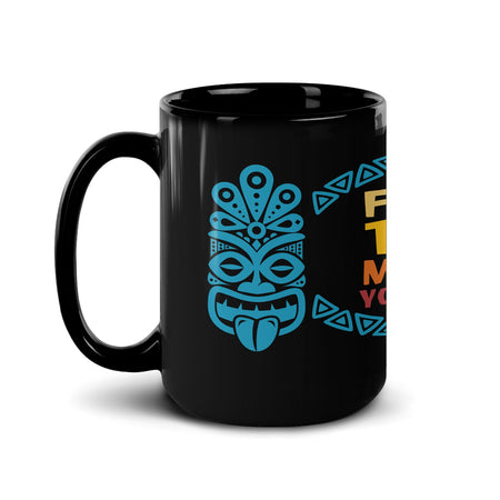 Survivor Future Tribe Member Personalized Black Mug - Paramount Shop