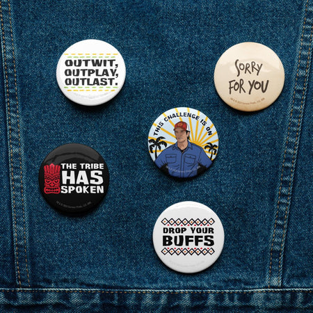 Survivor Jeff's Quotes Pin Set - Paramount Shop