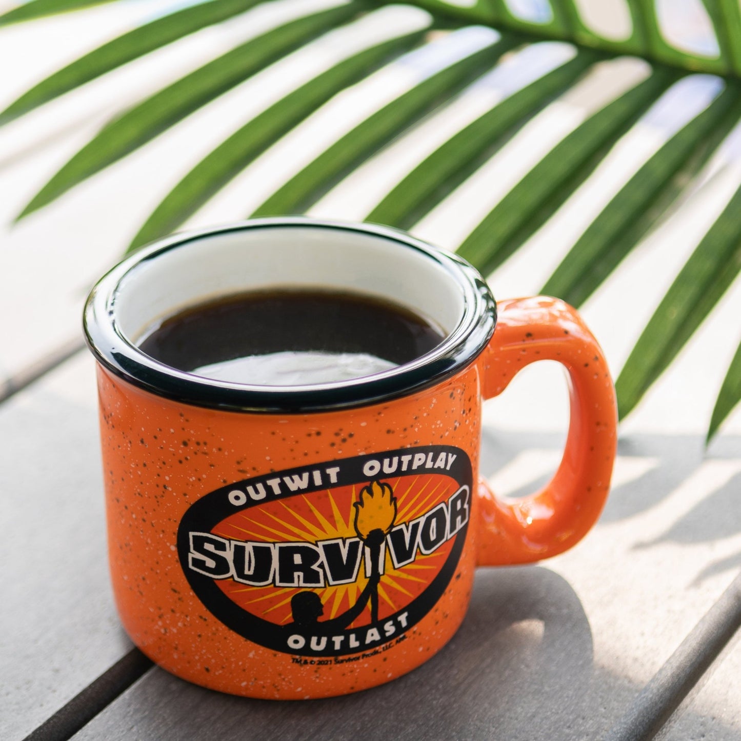 Survivor Outwit, Outplay, Outlast 15 oz Campfire Mug - Paramount Shop