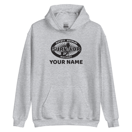 Survivor Outwit, Outplay, Outlast Personalized Hooded Sweatshirt - Paramount Shop