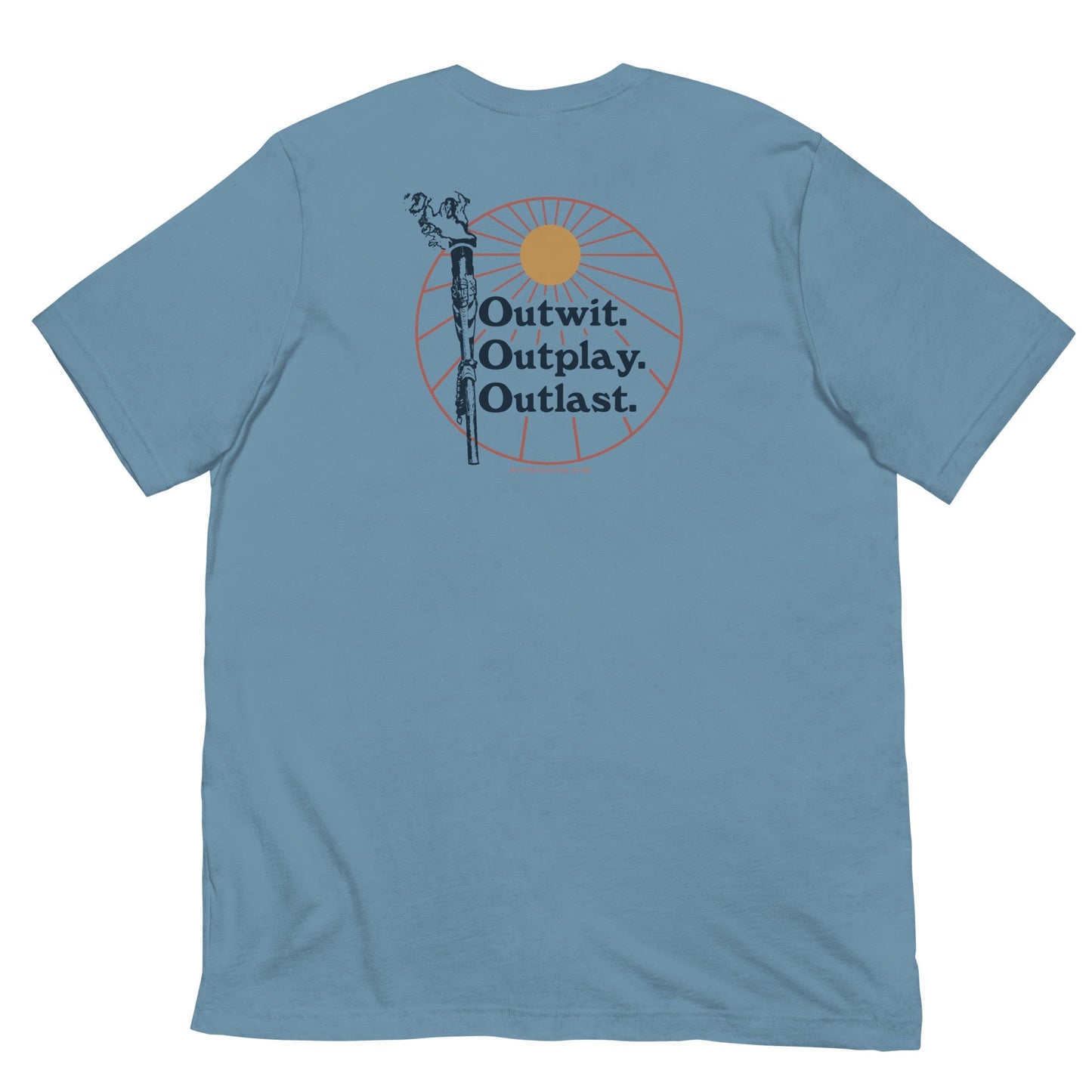 Survivor Outwit, Outplay, Outlast Torch T - Shirt - Paramount Shop