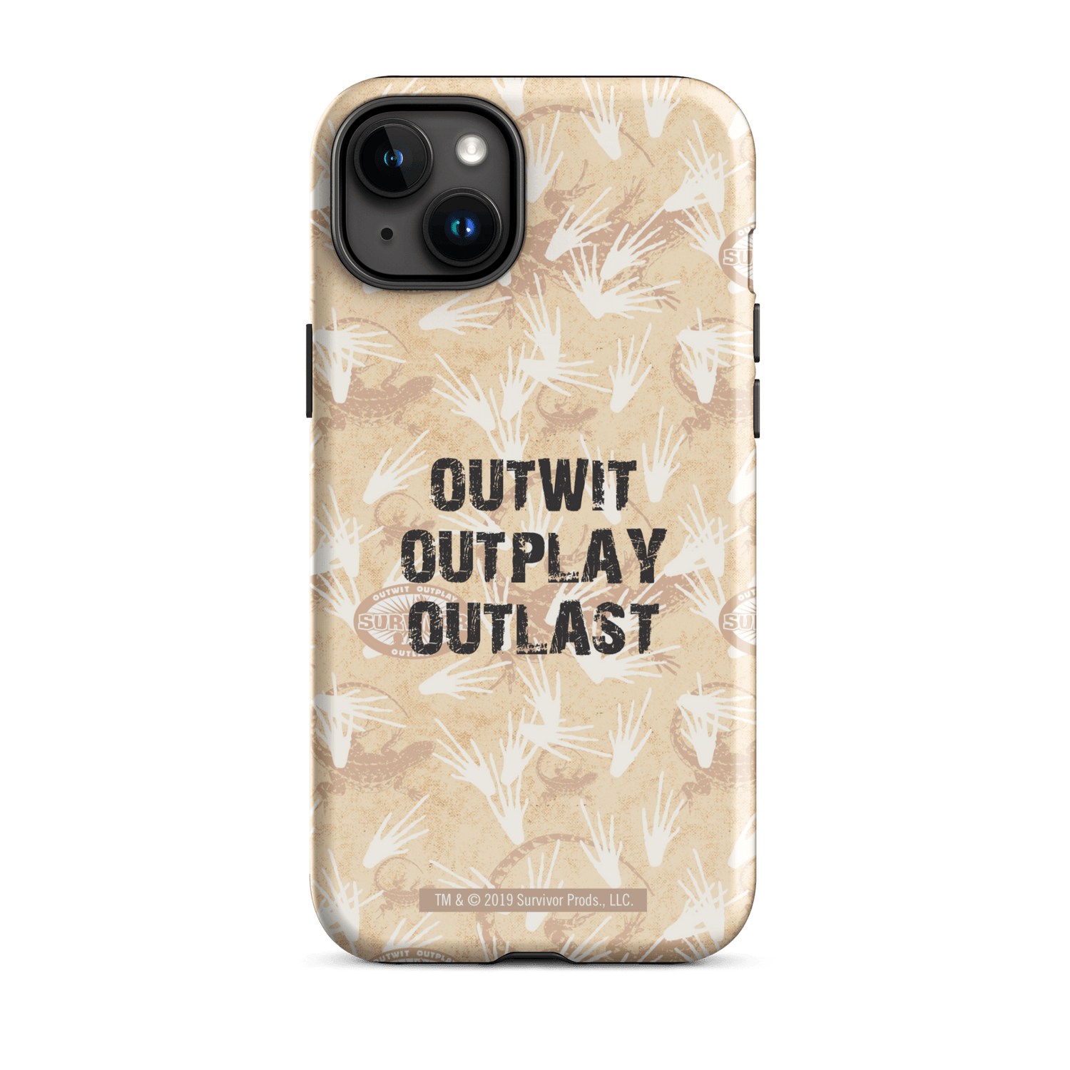 Survivor Outwit, Outplay, Outlast Tough Phone Case - iPhone - Paramount Shop