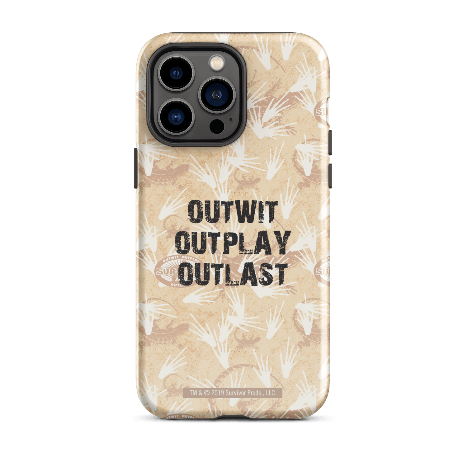 Survivor Outwit, Outplay, Outlast Tough Phone Case - iPhone - Paramount Shop