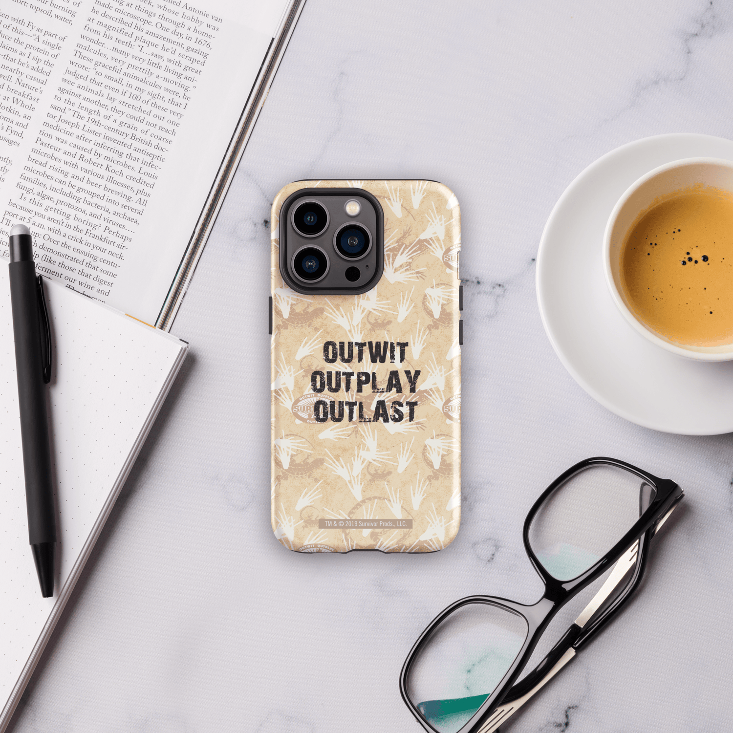 Survivor Outwit, Outplay, Outlast Tough Phone Case - iPhone - Paramount Shop