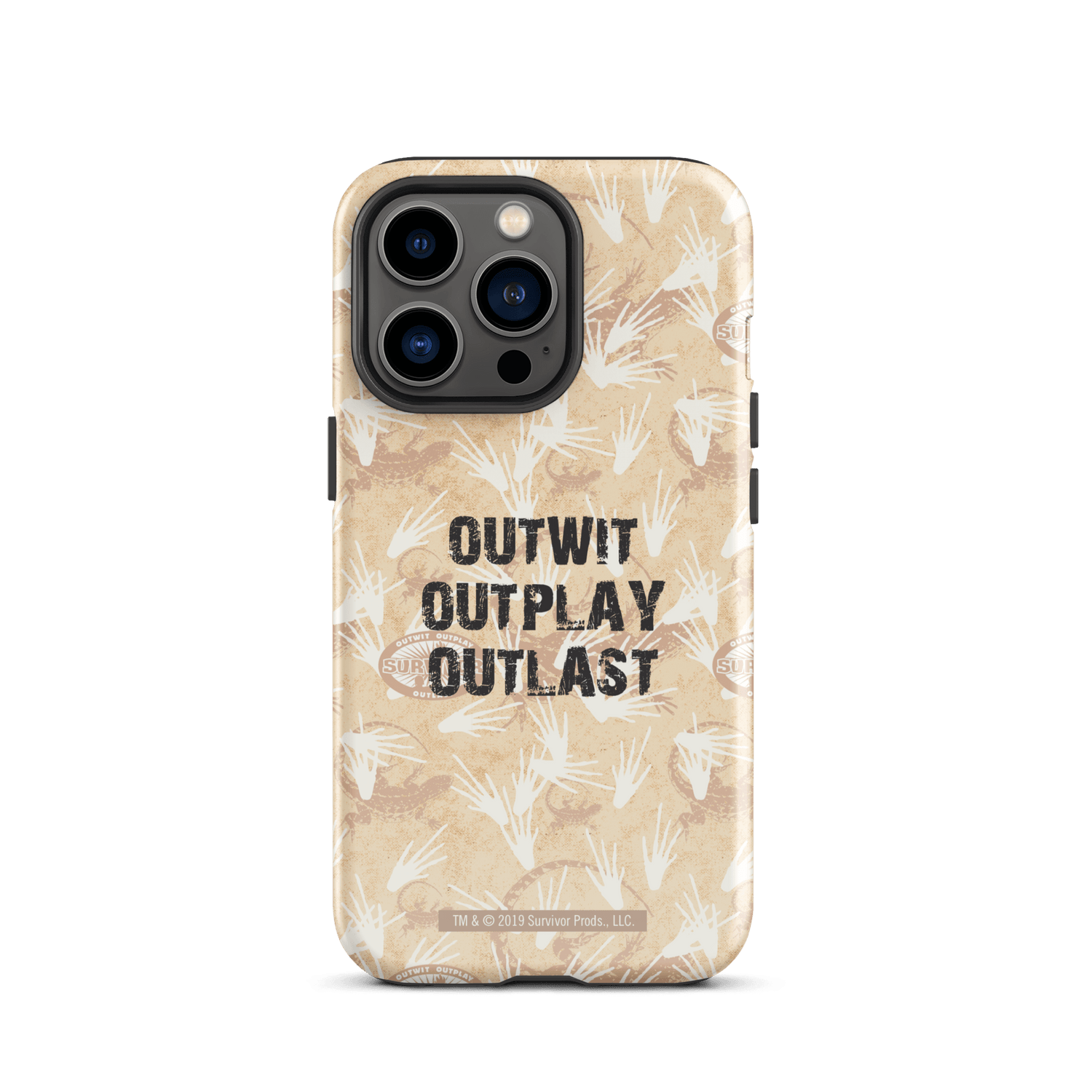 Survivor Outwit, Outplay, Outlast Tough Phone Case - iPhone - Paramount Shop