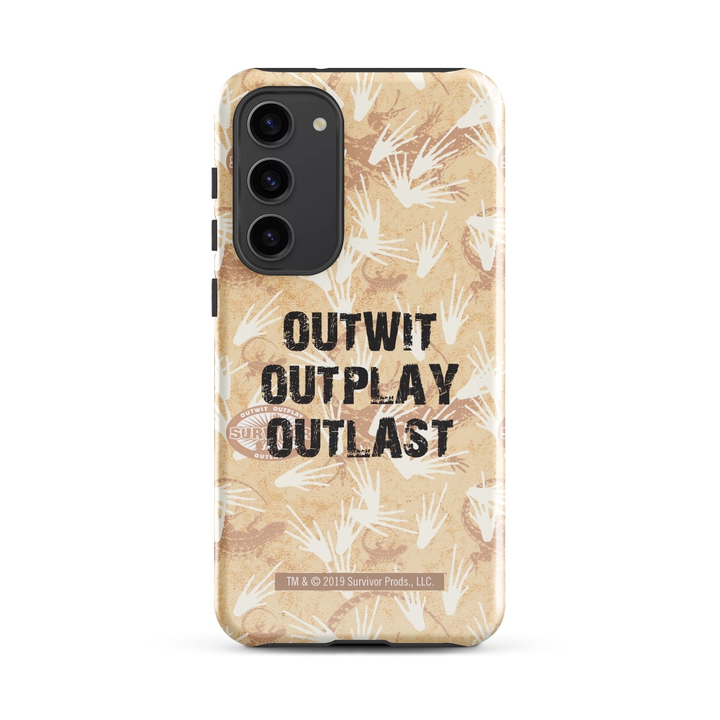 Survivor Outwit, Outplay, Outlast Tough Phone Case - Samsung - Paramount Shop